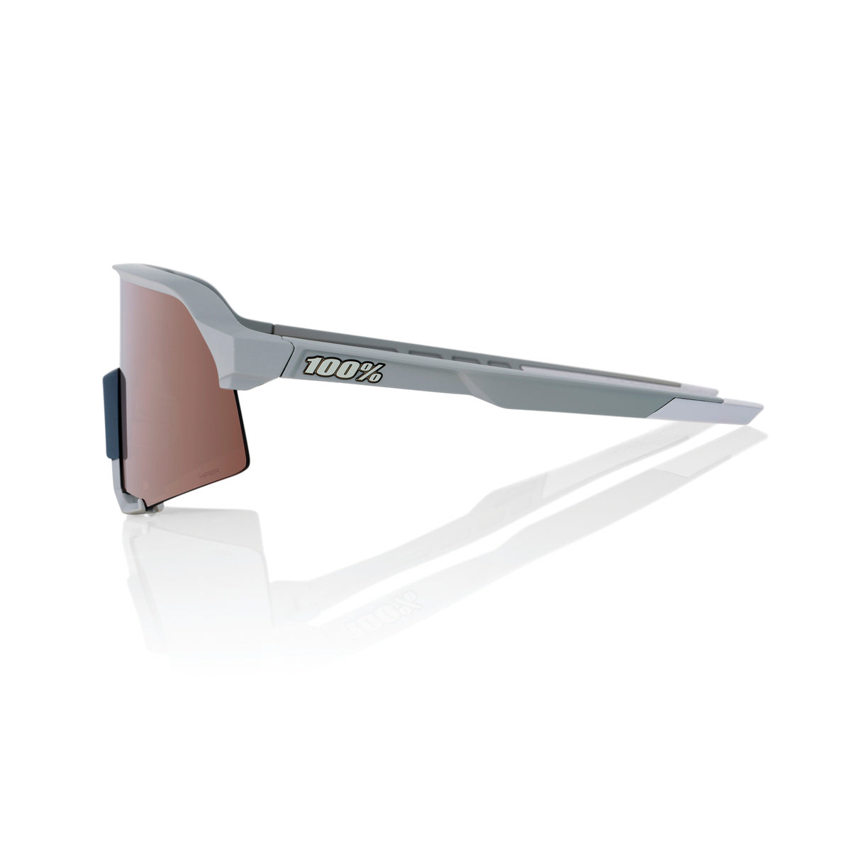 S3 - Soft Tact Stone Grey - HiPER Crimson Silver Mirror Lens